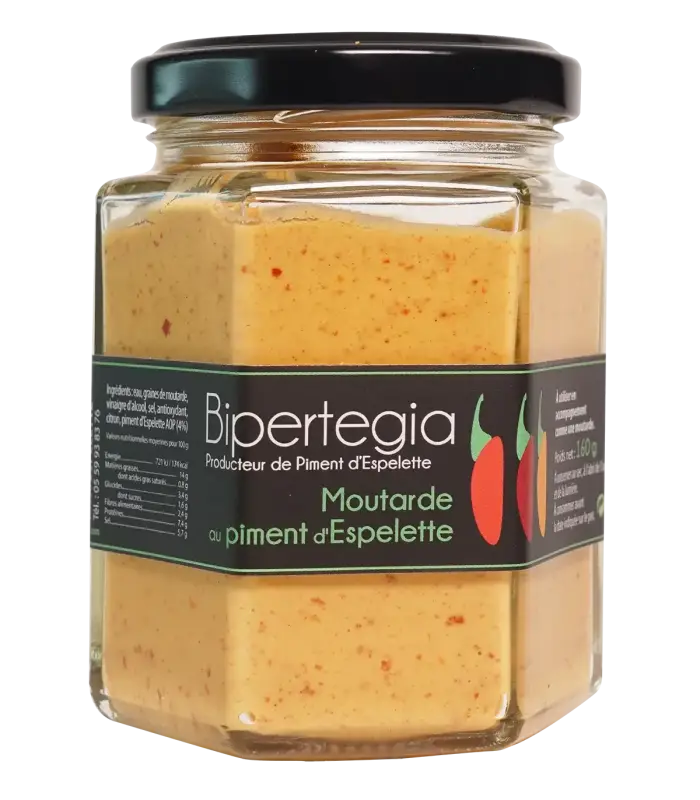 Moutarde de piment d’Espelette