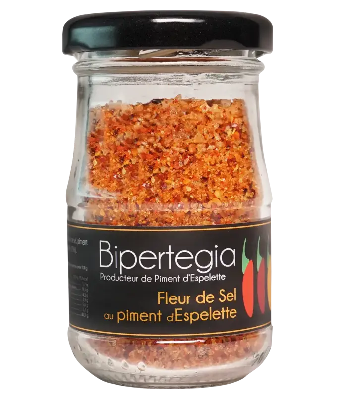 Fleur de sel au piment d’Espelette 75g