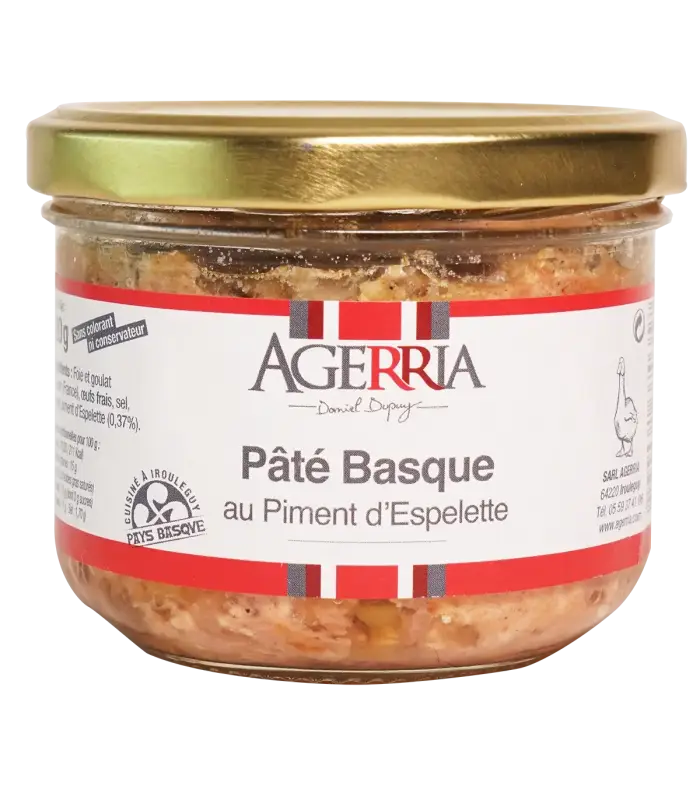 Pâté basque au piment d’Espelette