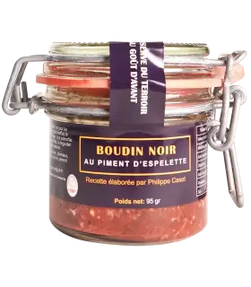 Boudin noir au piment dEspelette AOP 95g