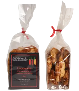 Croquants à la cacahuète et au piment d'Espelette 90g