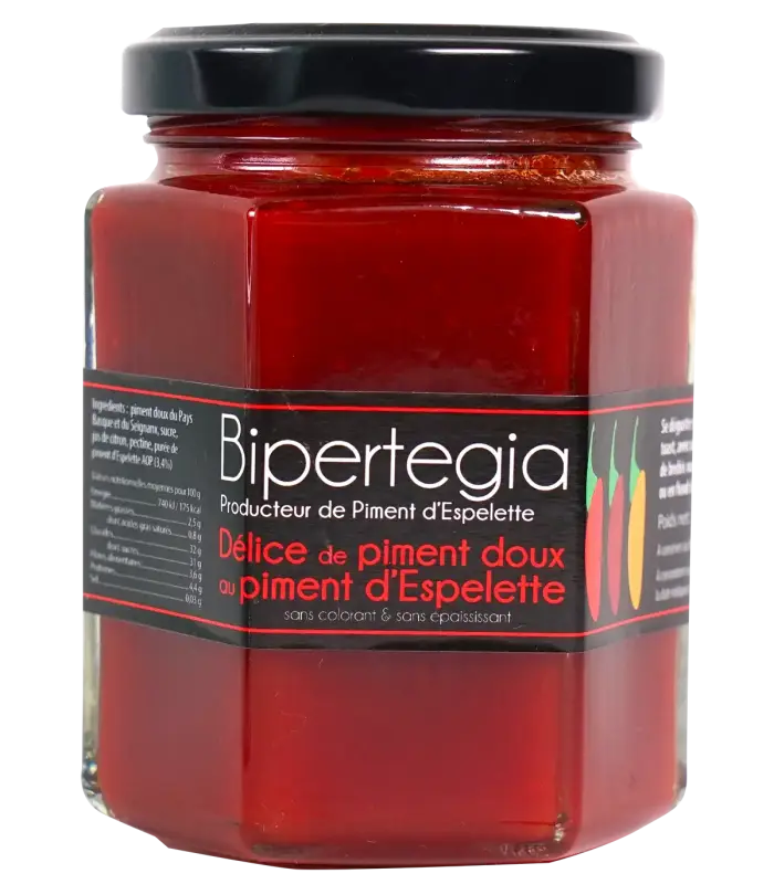 Délice de piment doux au piment d’Espelette