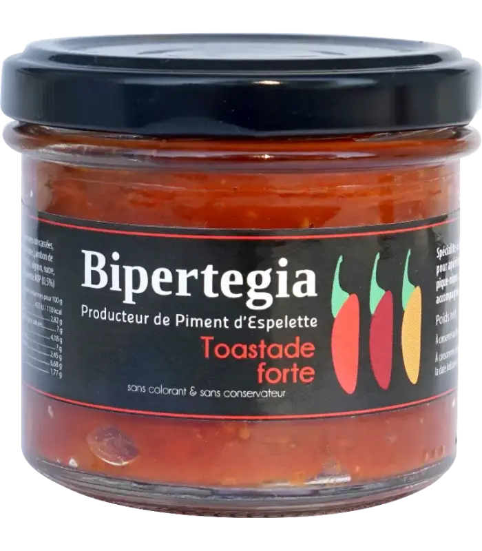 Toastade forte au piment d'Espelette
