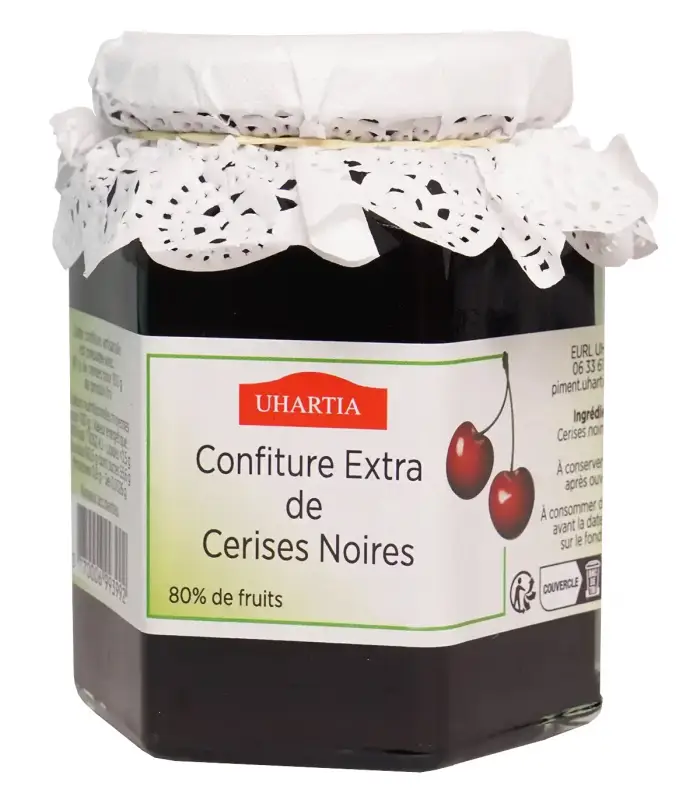 Confiture Extra de Cerises noires