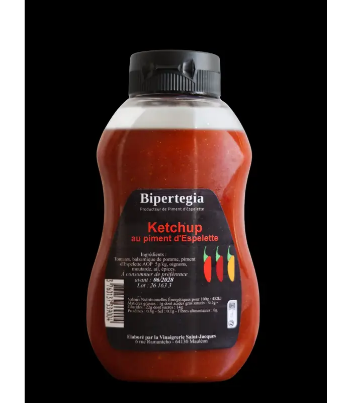 Ketchup au piment d'Espelette