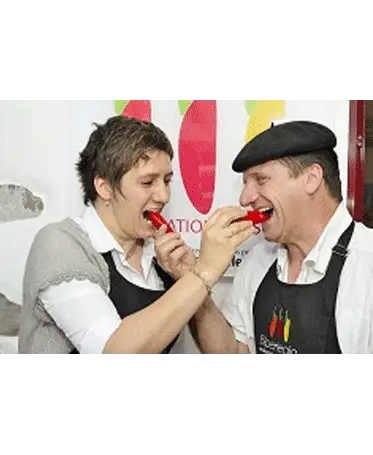 Tri premières récoltes du piment d'Espelette